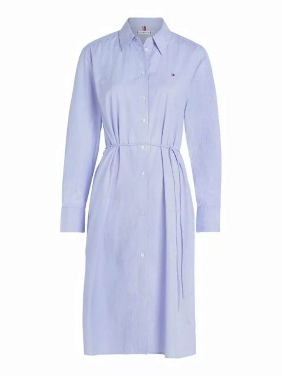 Tommy Hilfiger Shirtkleid ESSENTIAL STP KNEE SHIRT DRESS mit Logoprägung günstig online kaufen