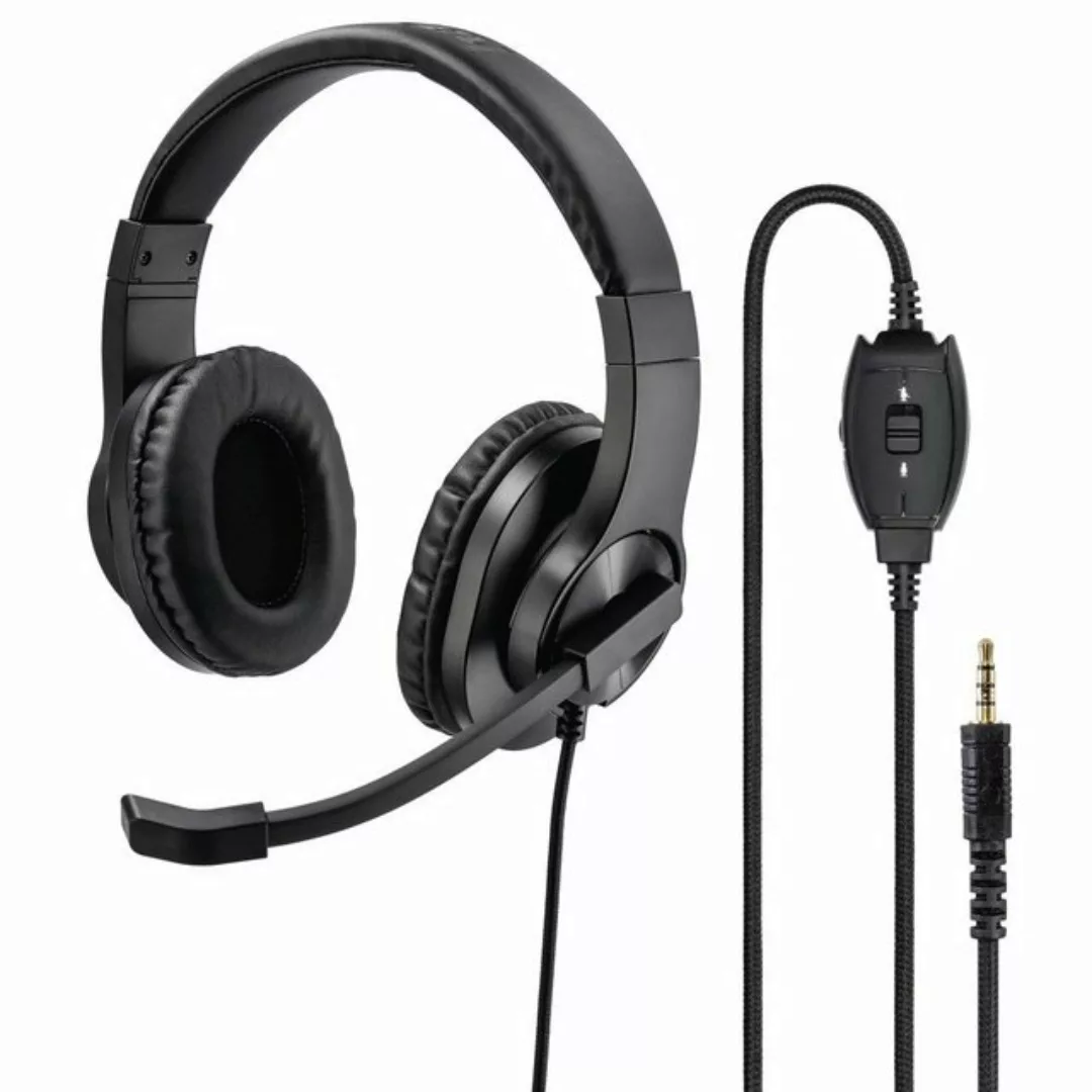 Hama HAMA Headset HS-P350, Stereo, schwarz Headset günstig online kaufen