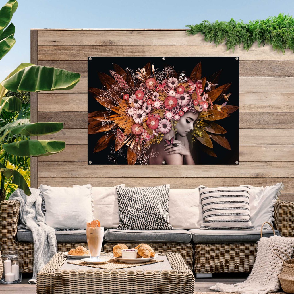 Reinders! Poster »Blumenreichtum«, leichtes und wasserfestes Gartenposter f günstig online kaufen