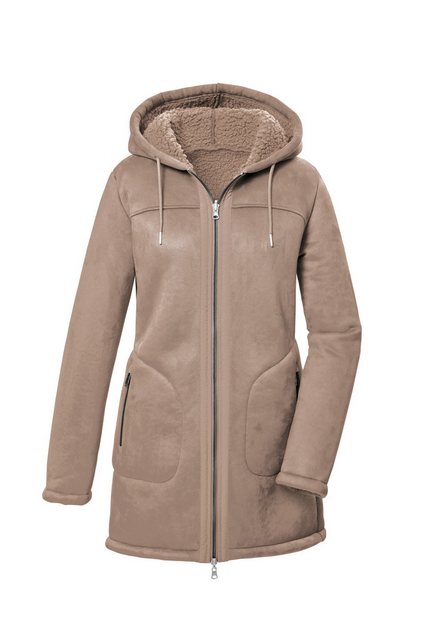 Killtec Fleecejacke GW 63 WMN PRK für Damen, Wendemantel, mit Teddy-Fleece günstig online kaufen