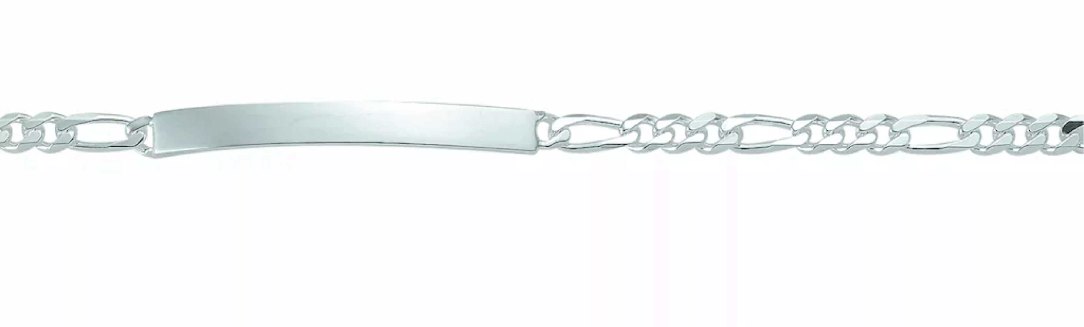 Adelia´s Silberarmband "925 Silber Figaro Armband 21 cm", 925 Sterling Silb günstig online kaufen