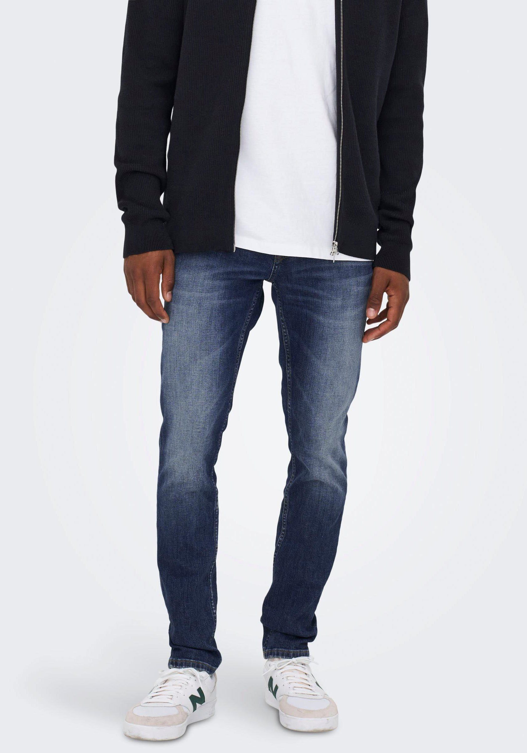 ONLY & SONS Slim-fit-Jeans "ONSLOOM SLIM LBD 8263 AZG DNM NOOS" günstig online kaufen
