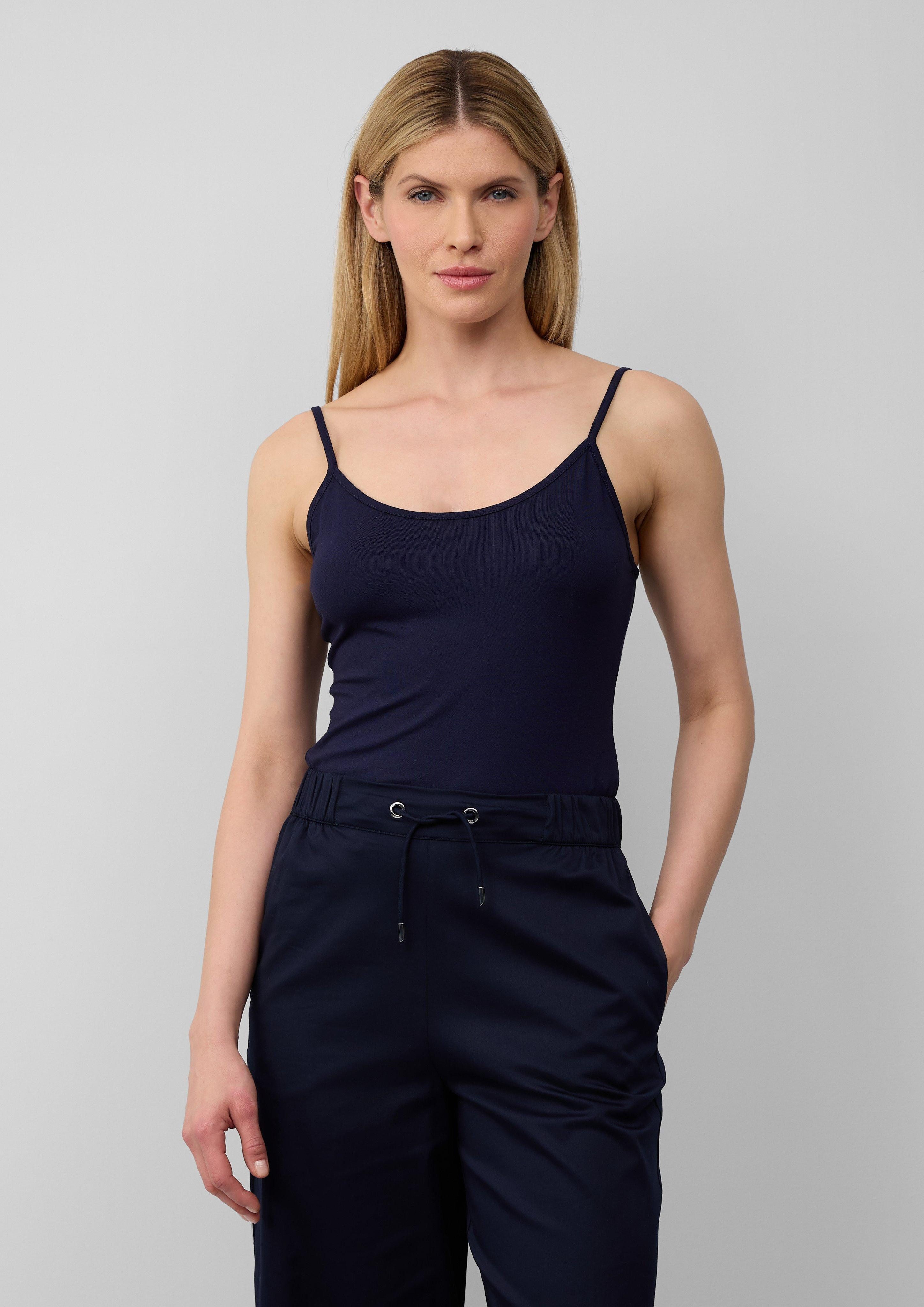 s.Oliver BLACK LABEL Shirttop Slim-Fit-Top mit günstig online kaufen