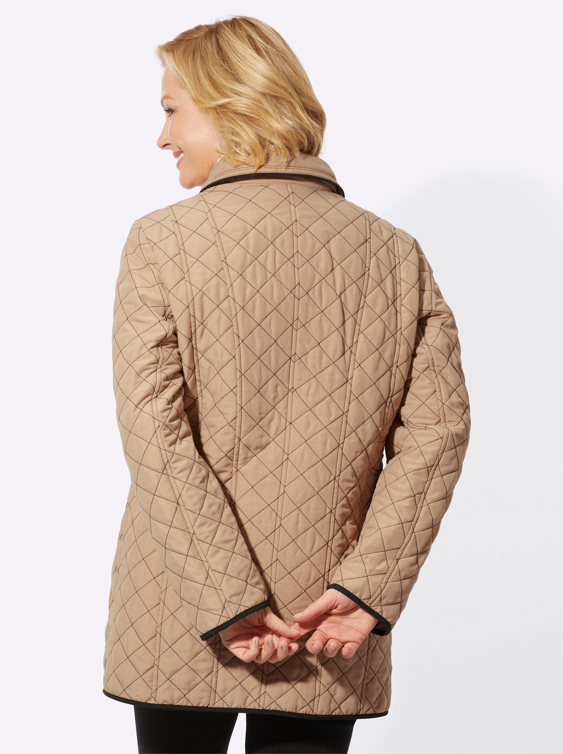 Classic Basics Steppjacke, mit Kapuze günstig online kaufen