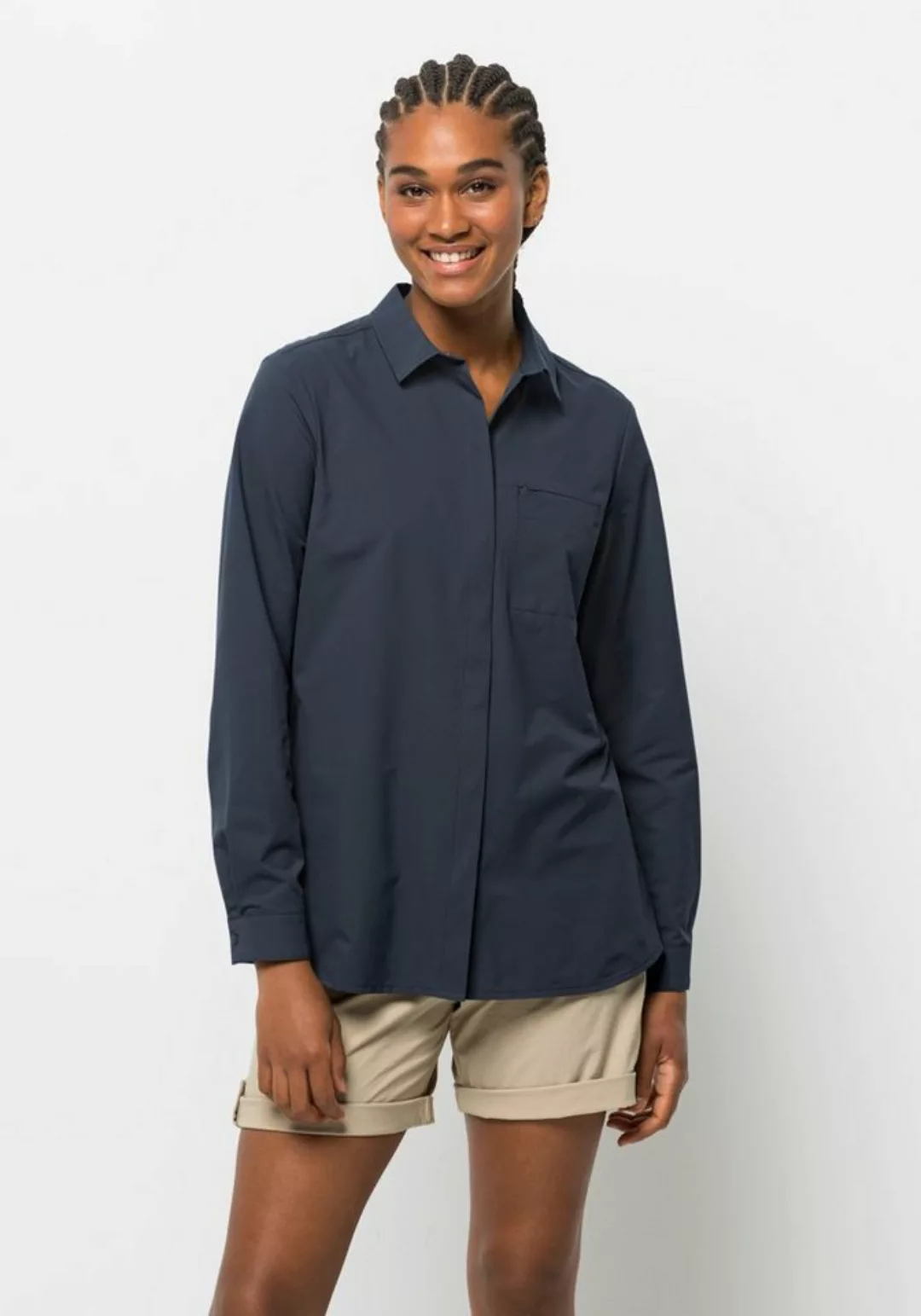 Jack Wolfskin Outdoorbluse LIGHT WANDER LS SHIRT W günstig online kaufen