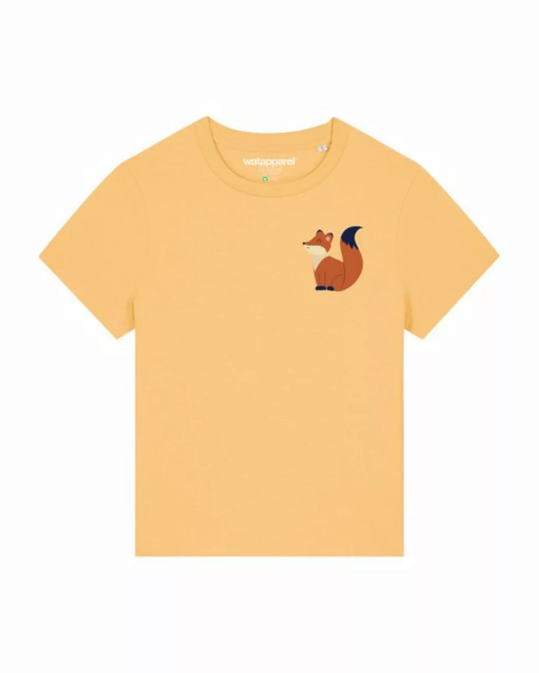 wat? Apparel Print-Shirt Cute Fox (1-tlg) günstig online kaufen