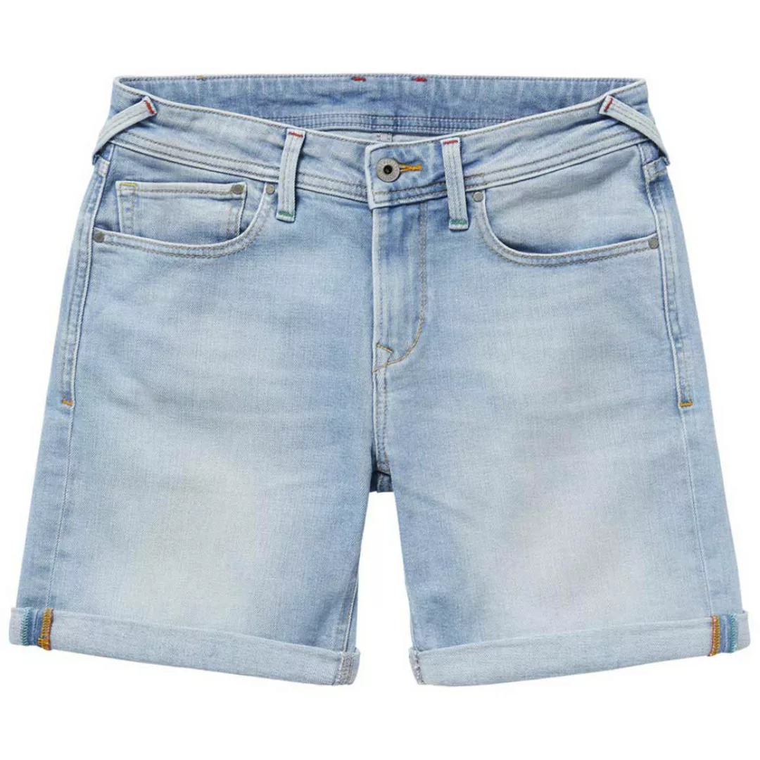Pepe Jeans Poppy Pride Jeans-shorts 28 Denim günstig online kaufen