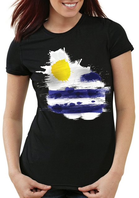 style3 T-Shirt Flagge Uruguay Fußball Sport Flag WM EM Fahne günstig online kaufen