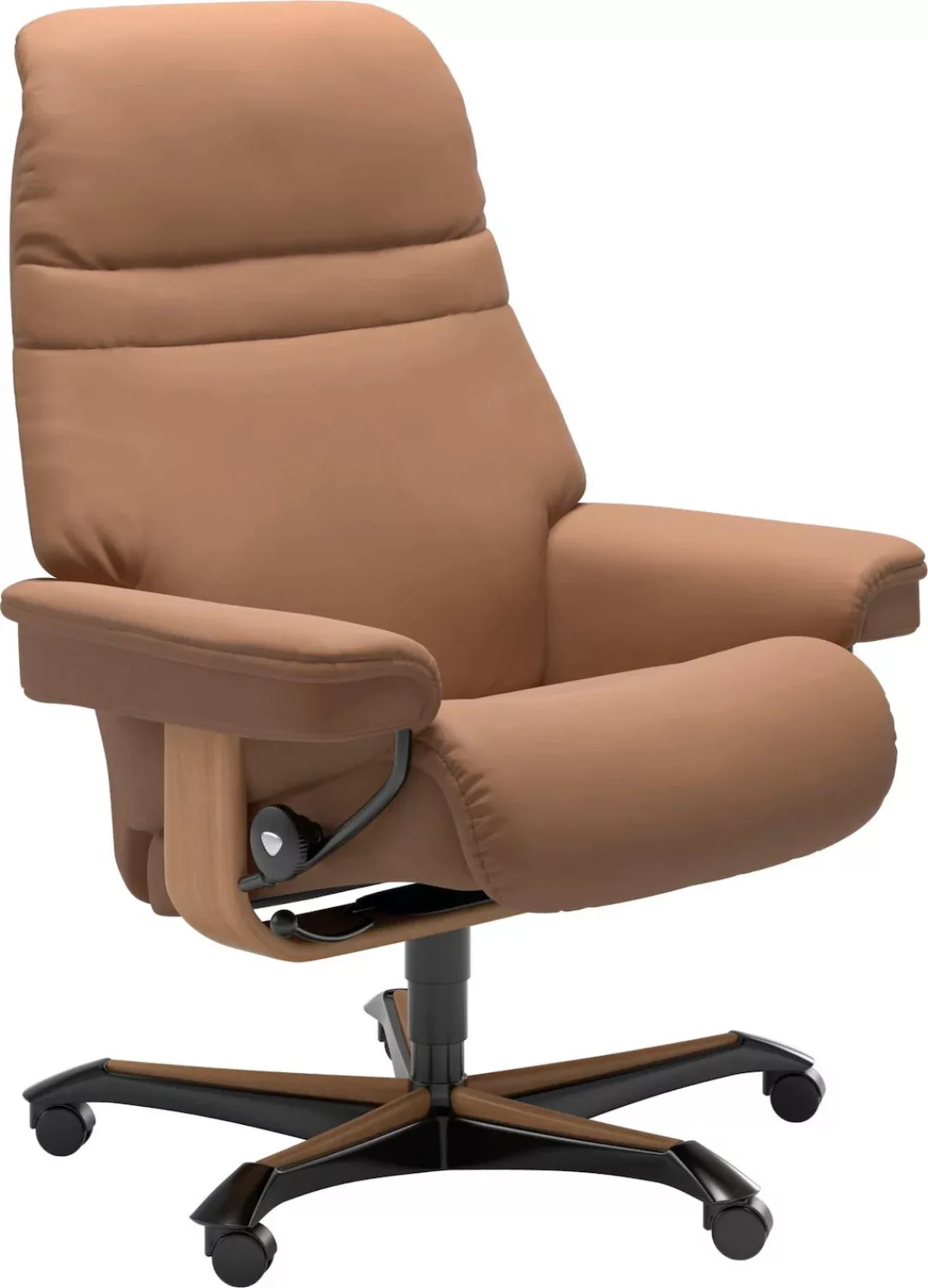 Stressless Relaxsessel "Sunrise", mit Home Office Base, Größe M, Gestell Ei günstig online kaufen