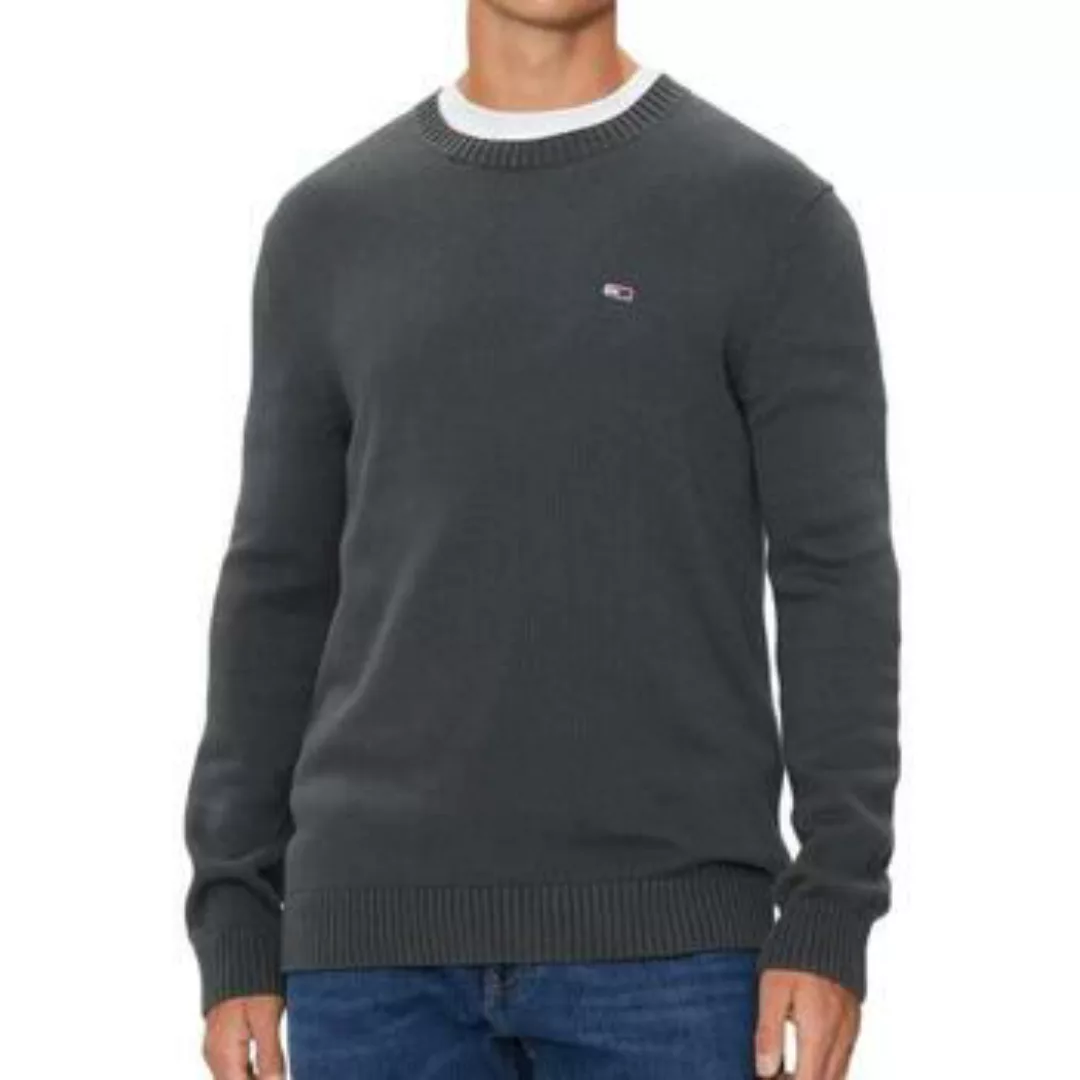 Tommy Jeans Strickpullover "TJM SLIM ESSNTLS C-NECK SWEATER", mit Markenlog günstig online kaufen