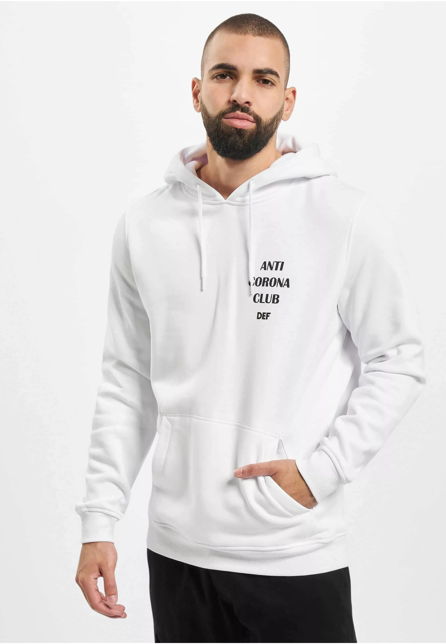 DEF Sweatshirt "DEF Herren Anti Corona Hoody" günstig online kaufen