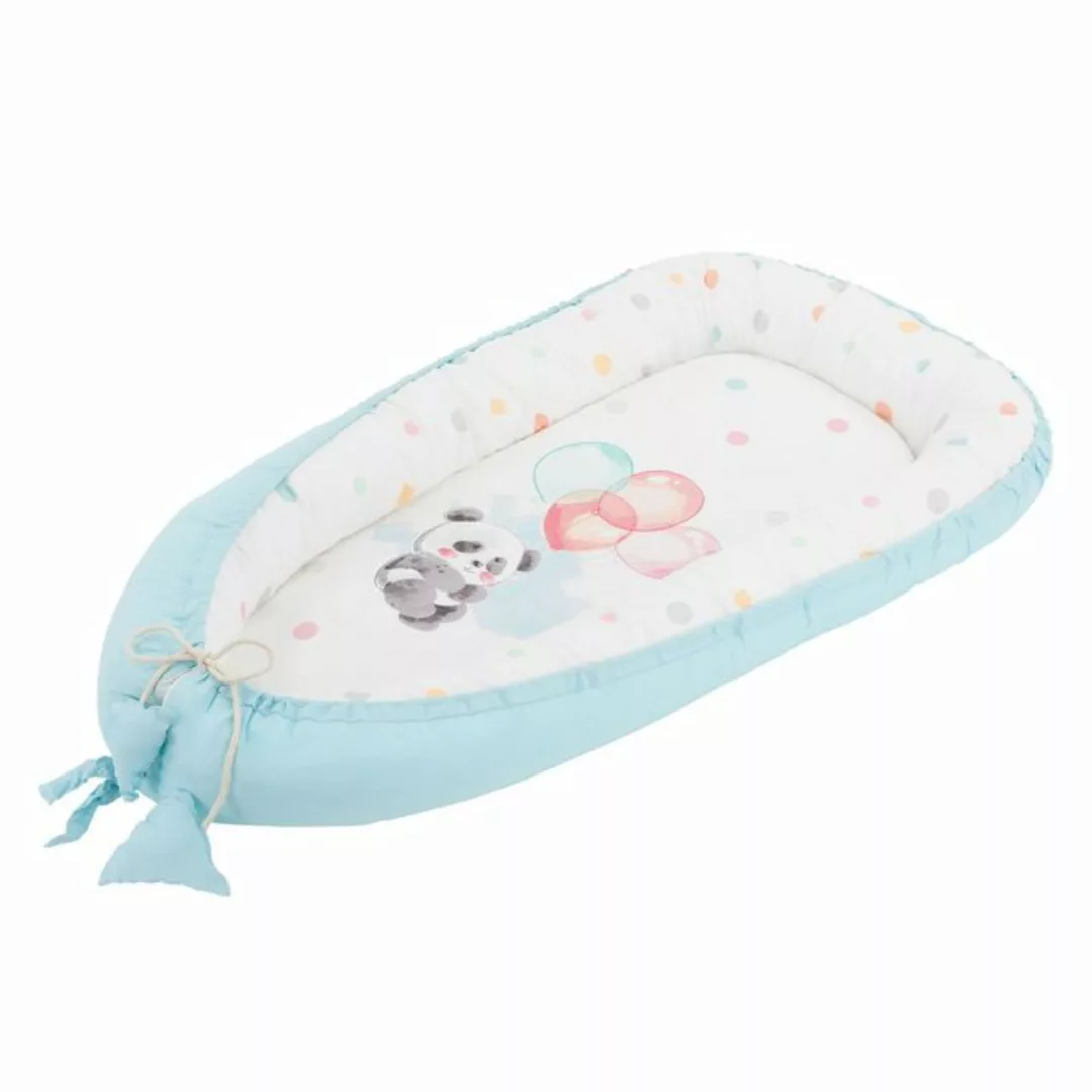 Joyz Babybett Baby Nestchen mit Muster aus Baumwolle waschbar bei 40 Grad, günstig online kaufen