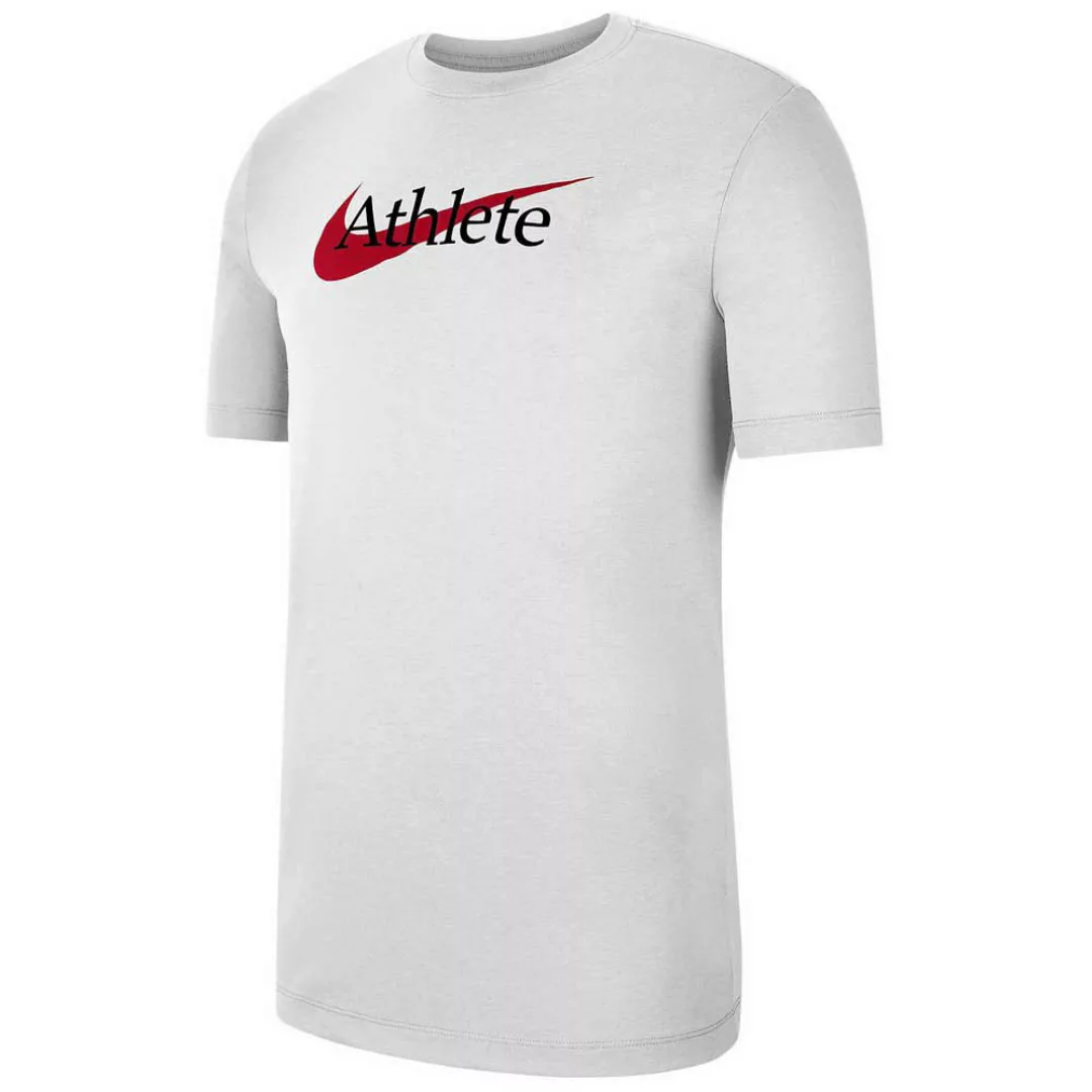Nike Dri Fit Kurzarm T-shirt S White / University Red günstig online kaufen