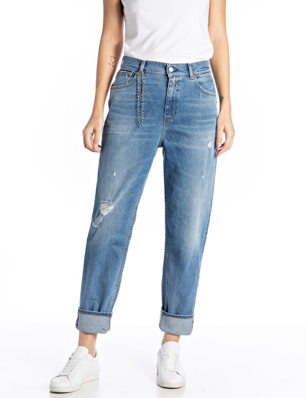 Replay Relax-fit-Jeans KILEY mit Stretch günstig online kaufen