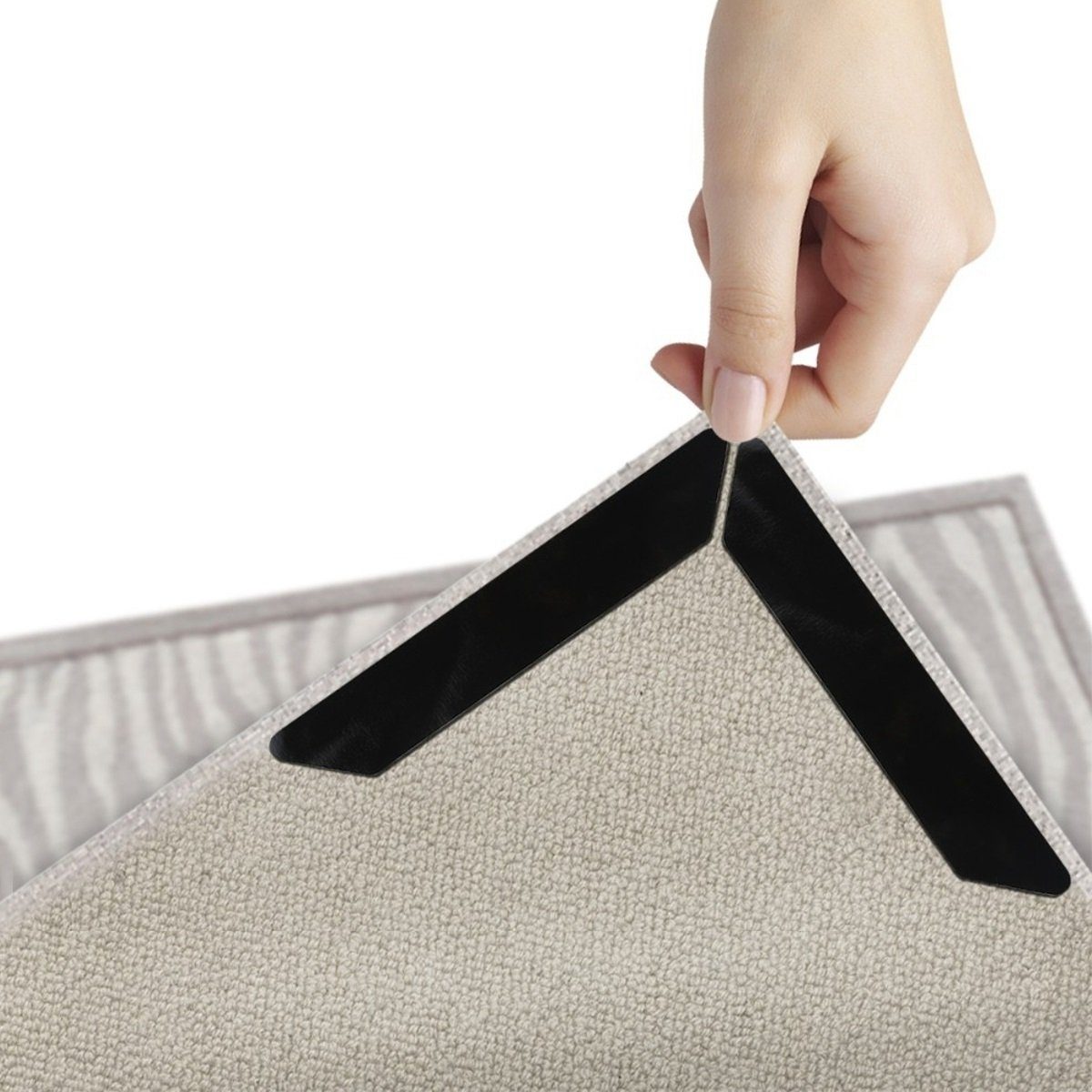 BAYLI Antirutsch Teppichunterlage 8-teiliges Set Teppich günstig online kaufen