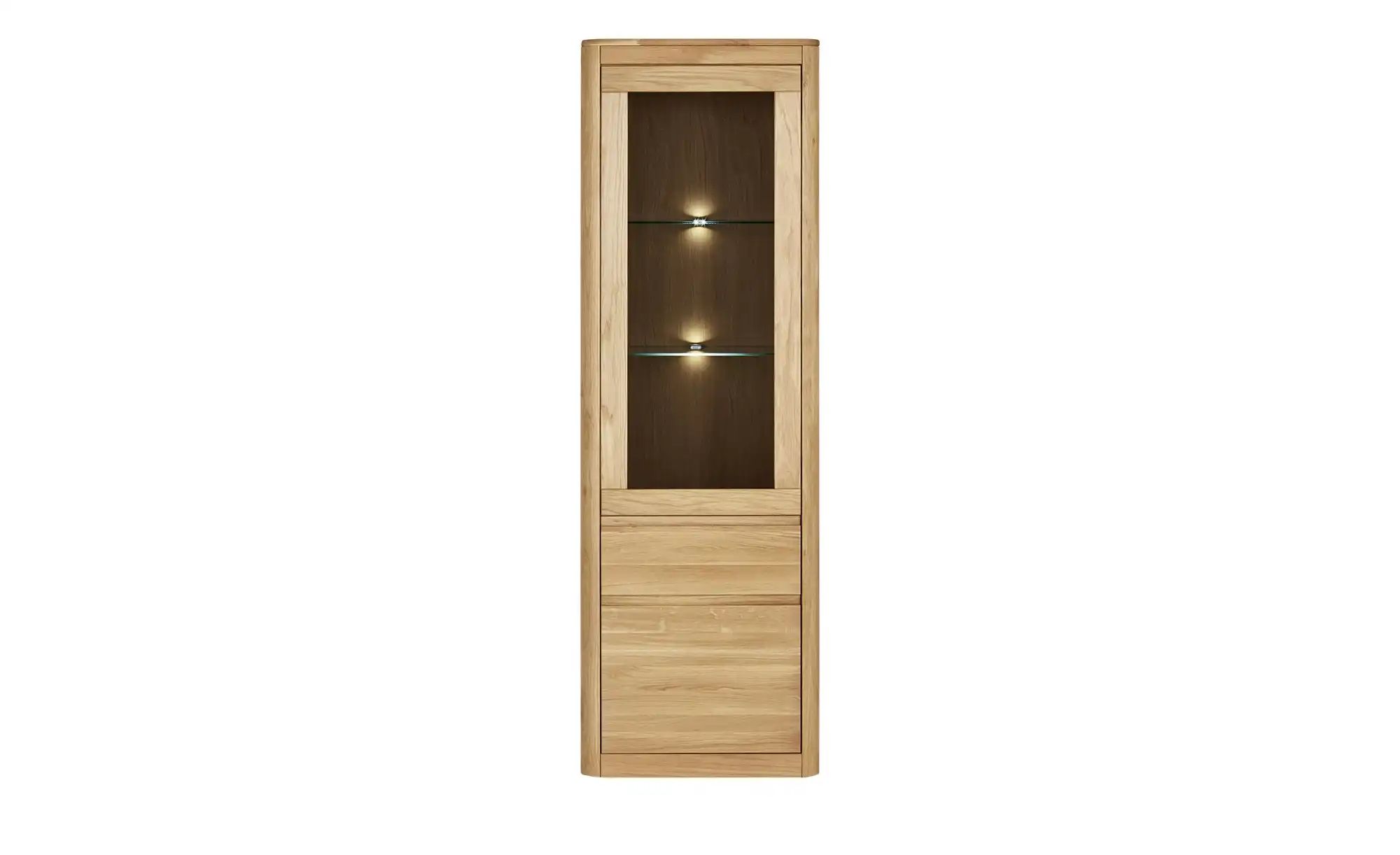 Woodford Vitrine   Barton ¦ holzfarben ¦ Maße (cm): B: 64 H: 200 T: 41.0 Sc günstig online kaufen