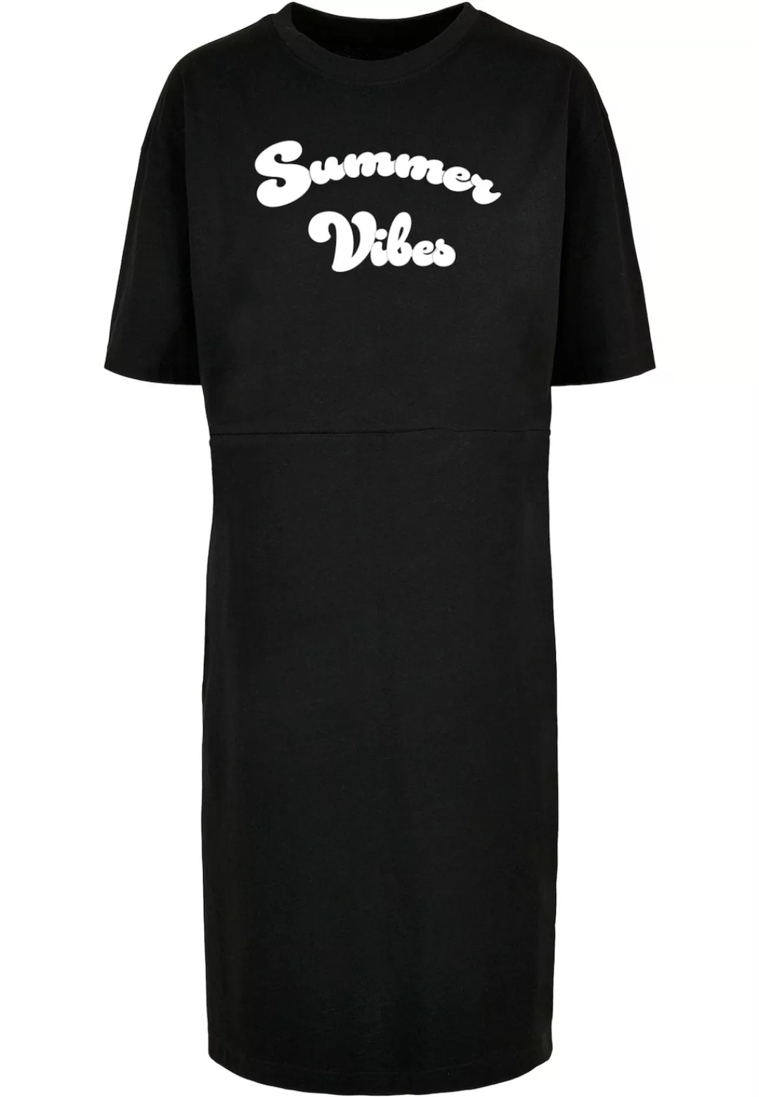 Merchcode Shirtkleid "Merchcode Damen Ladies Summer Vibes Oversized Slit Te günstig online kaufen