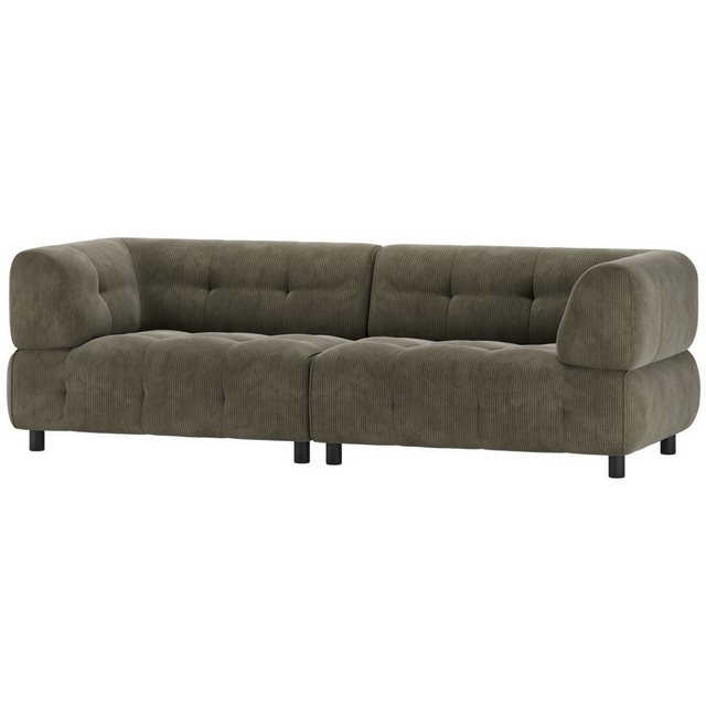 WOOOD Sofa Louis mit Cordbezug günstig online kaufen