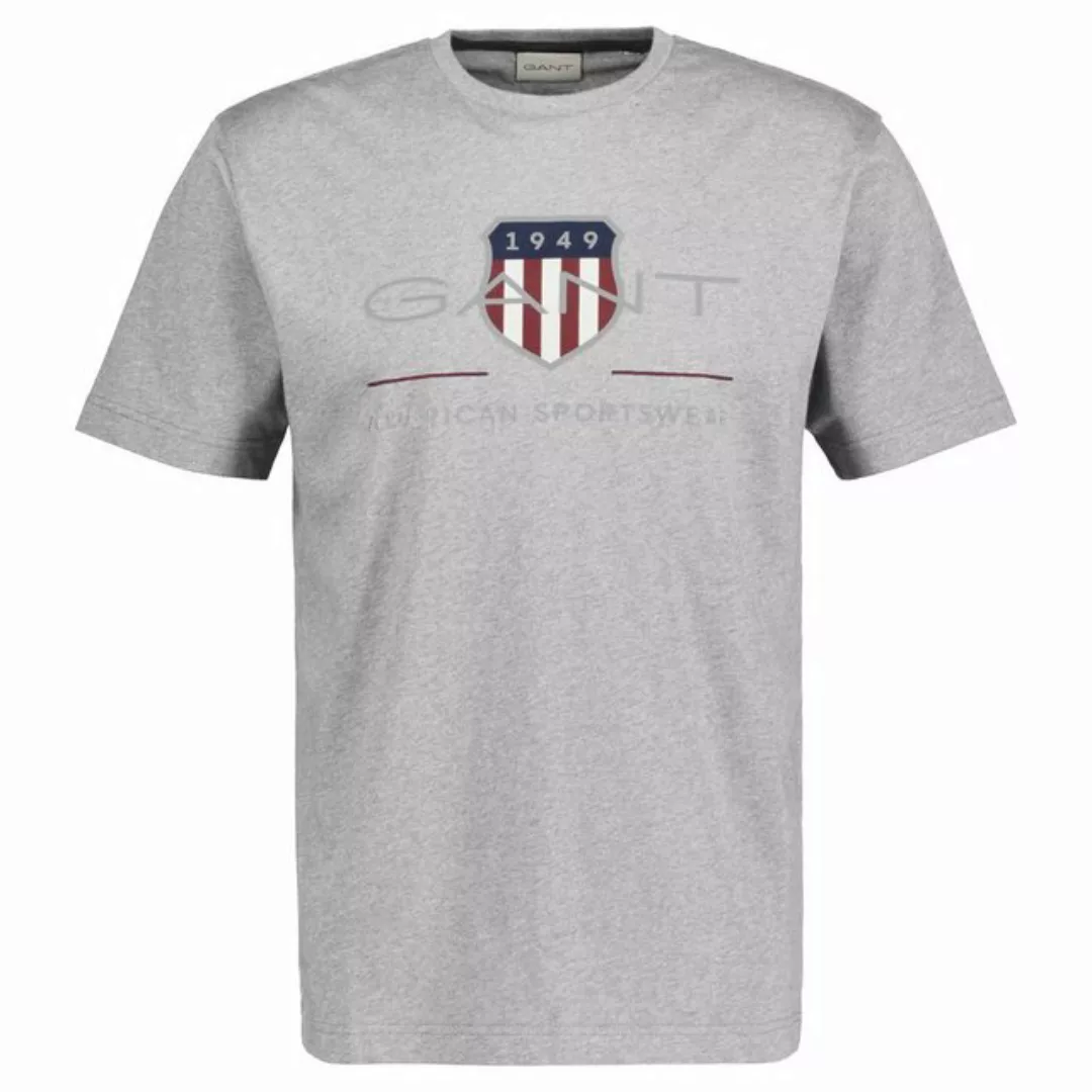 Gant T-shirt Logo Navy - Größe XXL günstig online kaufen