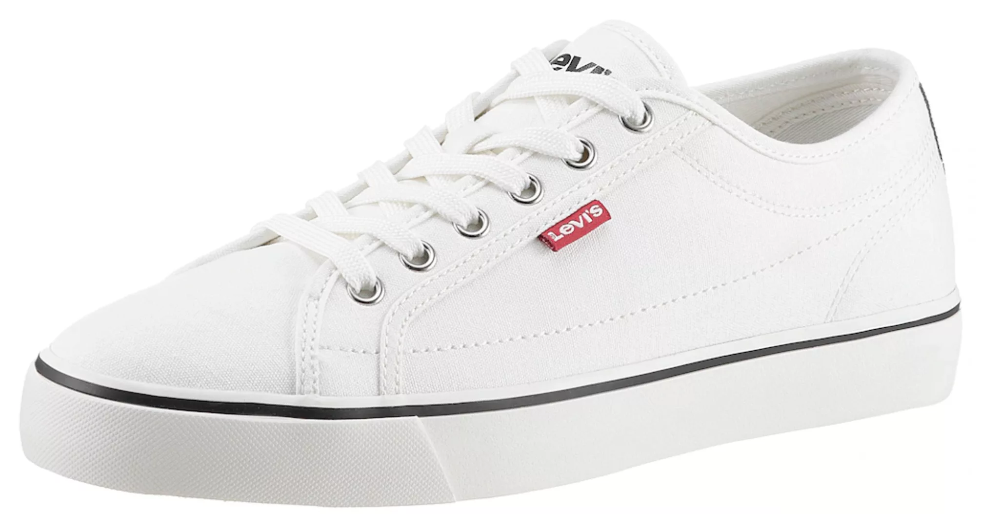 Levis Sneaker "HERNAN", Freizeitschuh, Halbschuh, Schnürschuh mit 6-fach Lo günstig online kaufen