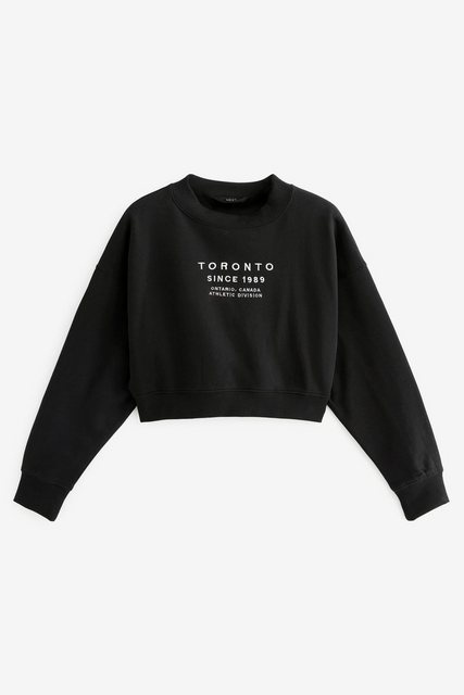 Next Sweatshirt Kurzes Sweatshirt mit Toronto City (1-tlg) günstig online kaufen