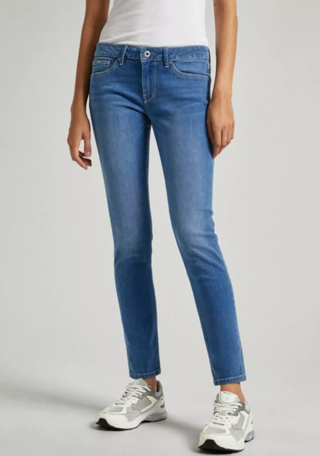 Pepe Jeans Skinny-fit-Jeans SKINNY JEANS LW in verschiedenen Waschungen günstig online kaufen