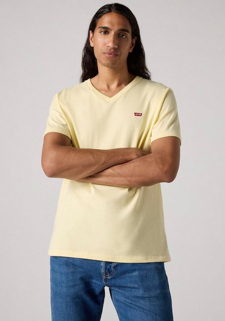 Levi's® V-Shirt LE ORIGINAL HM VNECK mit Logostickerei günstig online kaufen