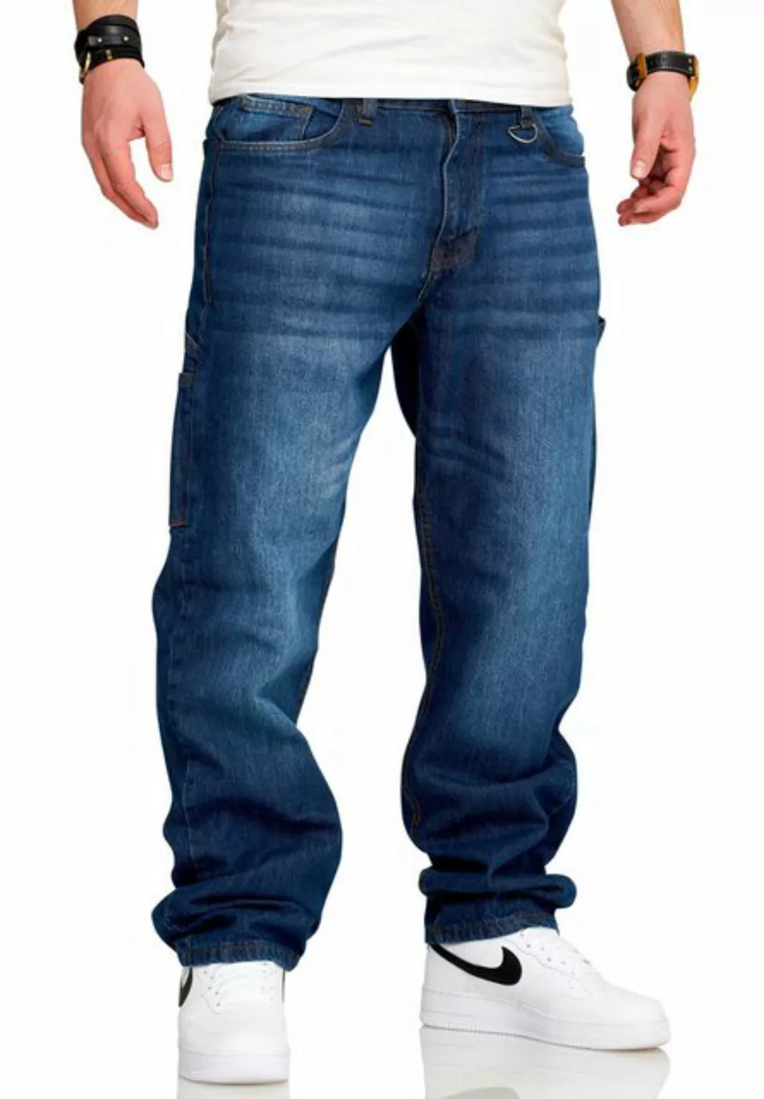 SOULSTAR Straight-Jeans S2CHEB Herren Lange Hose Carpenter Jeans Bermuda Re günstig online kaufen
