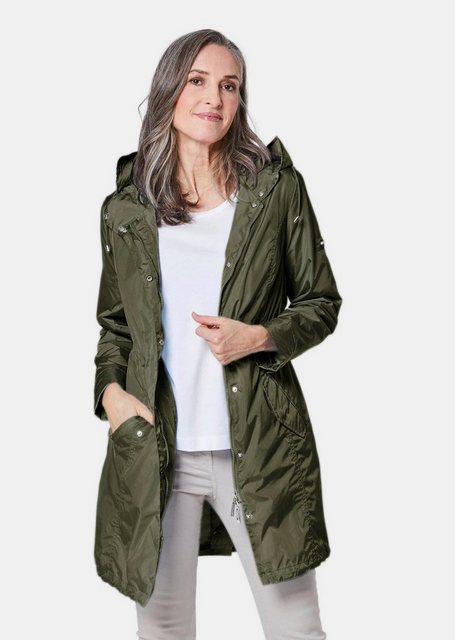 GOLDNER Outdoorjacke Trendiger leichter Regen Parka aus funktionalem Materi günstig online kaufen