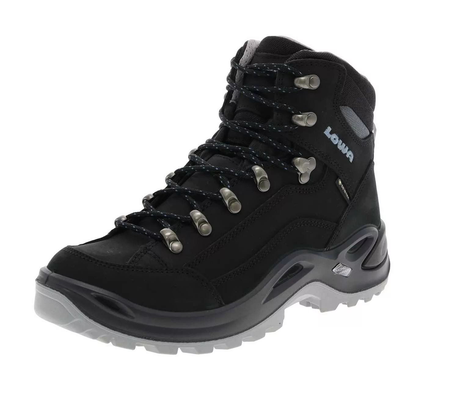 Lowa RENEGADE GTX MID Ws Schwarz Eisblau Damen Trekkingschuhe günstig online kaufen