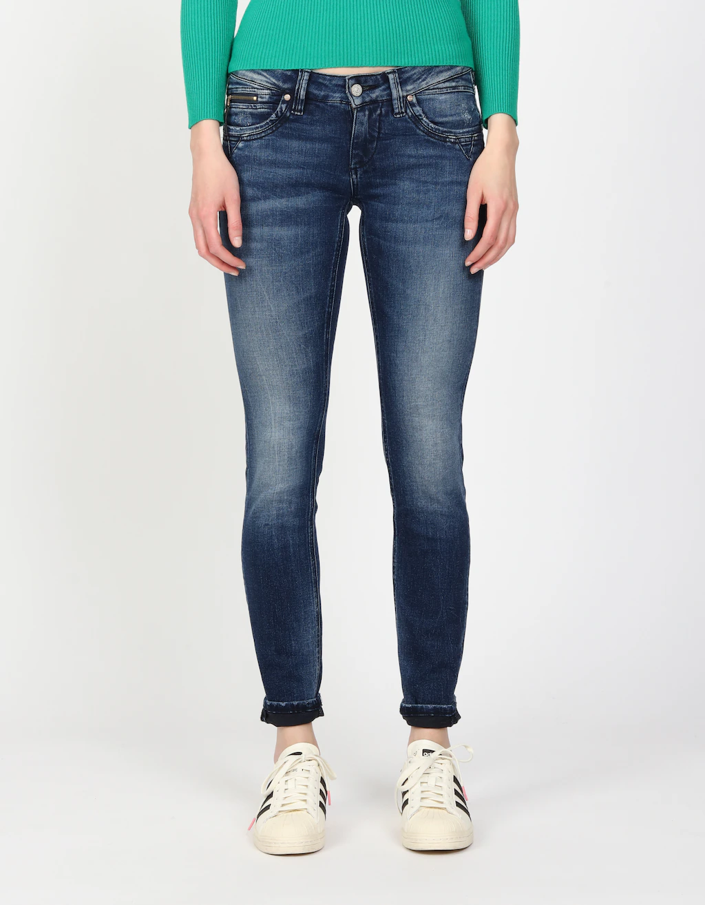 GANG Skinny-fit-Jeans "94NIKITA", mit Zipper-Detail an der Coinpocket günstig online kaufen