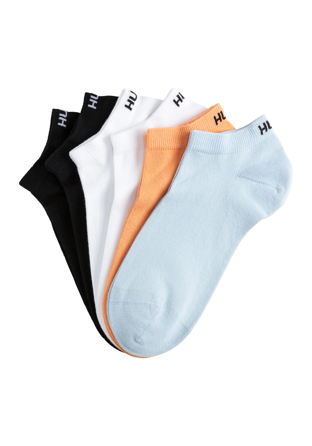 HUGO Underwear Freizeitsocken "6P AS UNI COL CC", (Packung, 6er), mit Logos günstig online kaufen