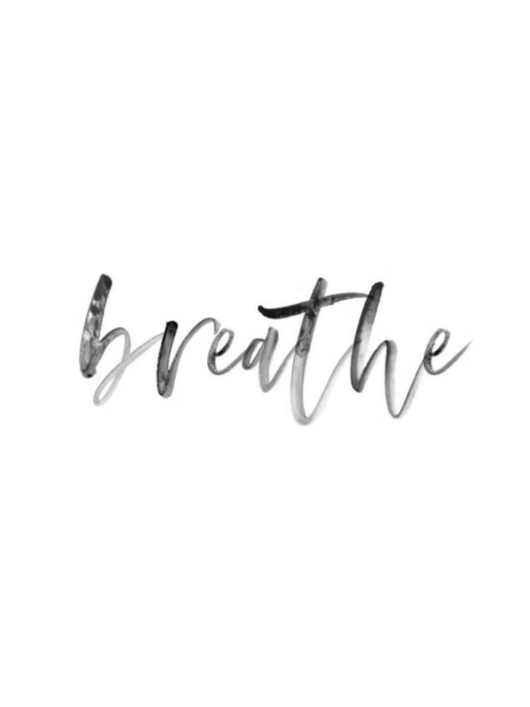 Poster / Leinwandbild - Breathe No6 günstig online kaufen