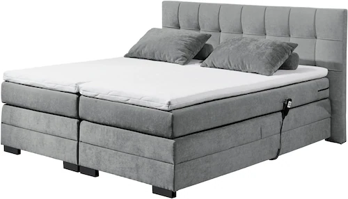 ED EXCITING DESIGN Boxspringbett »Talena«, inkl. Motor und Topper günstig online kaufen