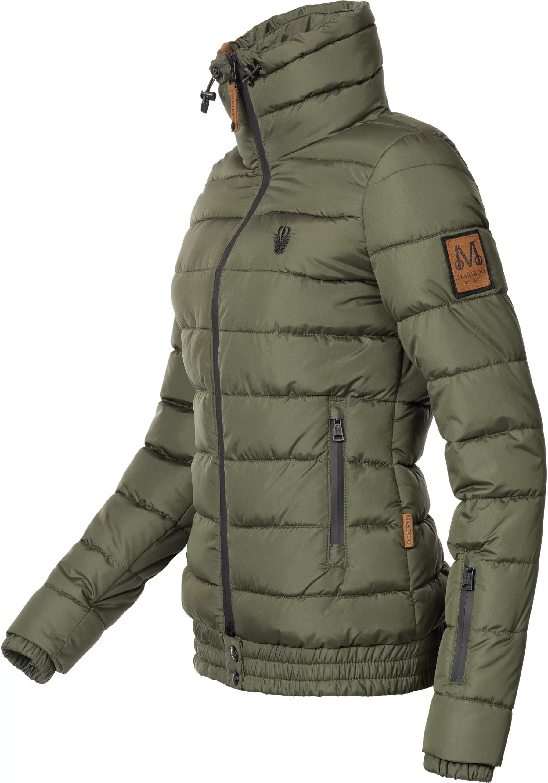 Marikoo Steppjacke "Poison", ohne Kapuze, stylische Damen Winterjacke mit h günstig online kaufen