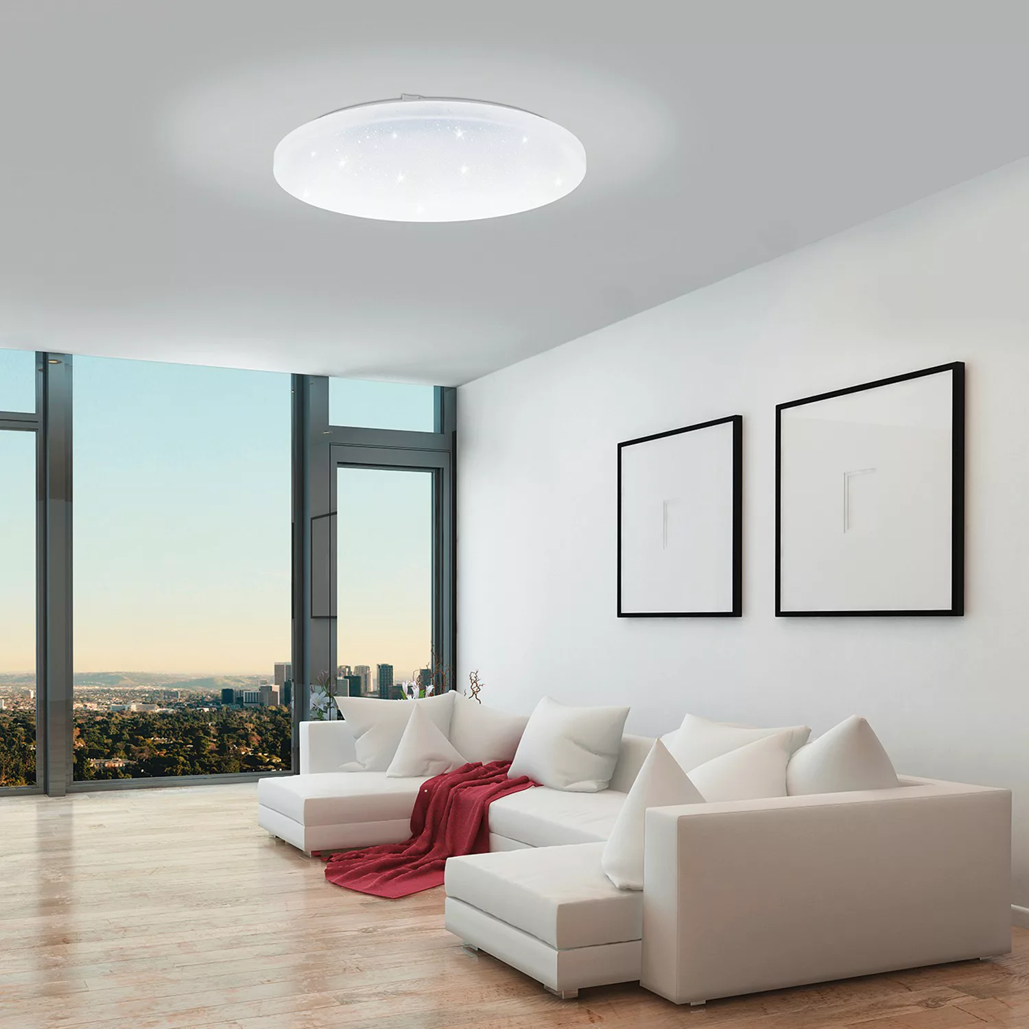 home24 LED-Deckenleuchte Frania günstig online kaufen