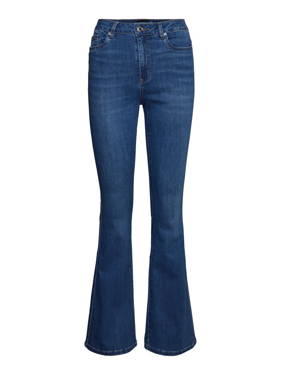 VERO MODA Vmsiga High Waist Jeans Damen Blau günstig online kaufen
