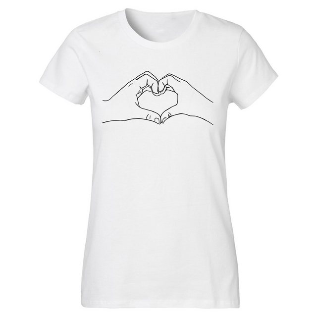 Banco T-Shirt Damen Love Paar Beziehung Infinity hochwertiger Druck, Größen günstig online kaufen