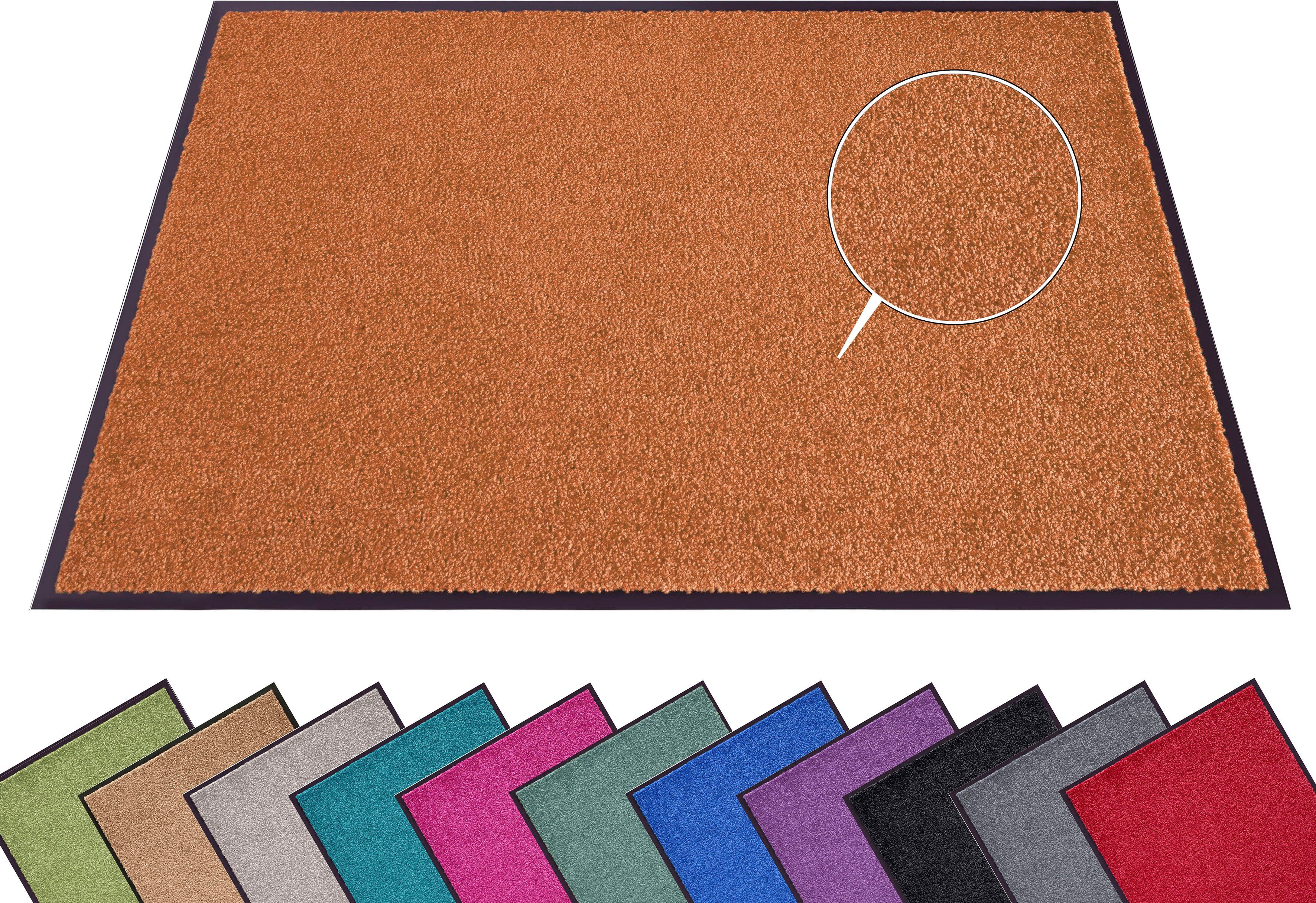 HANSE Home Fußmatte »Wash & Clean«, rechteckig, 7 mm Höhe, Schmutzfangmatte günstig online kaufen