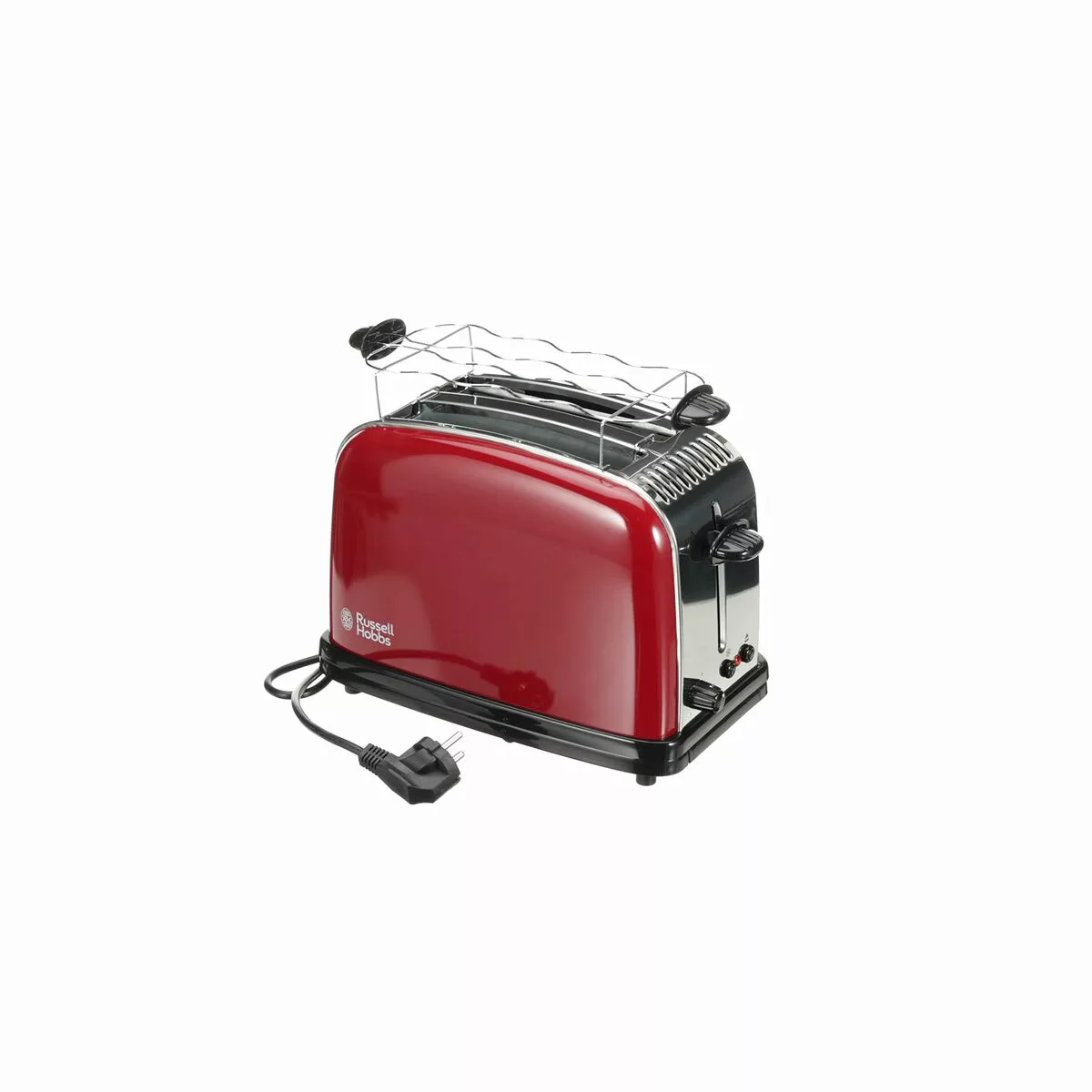 RUSSELL HOBBS Toaster »Colours Plus+ Flame Red 23330-56«, 2 kurze Schlitze, günstig online kaufen