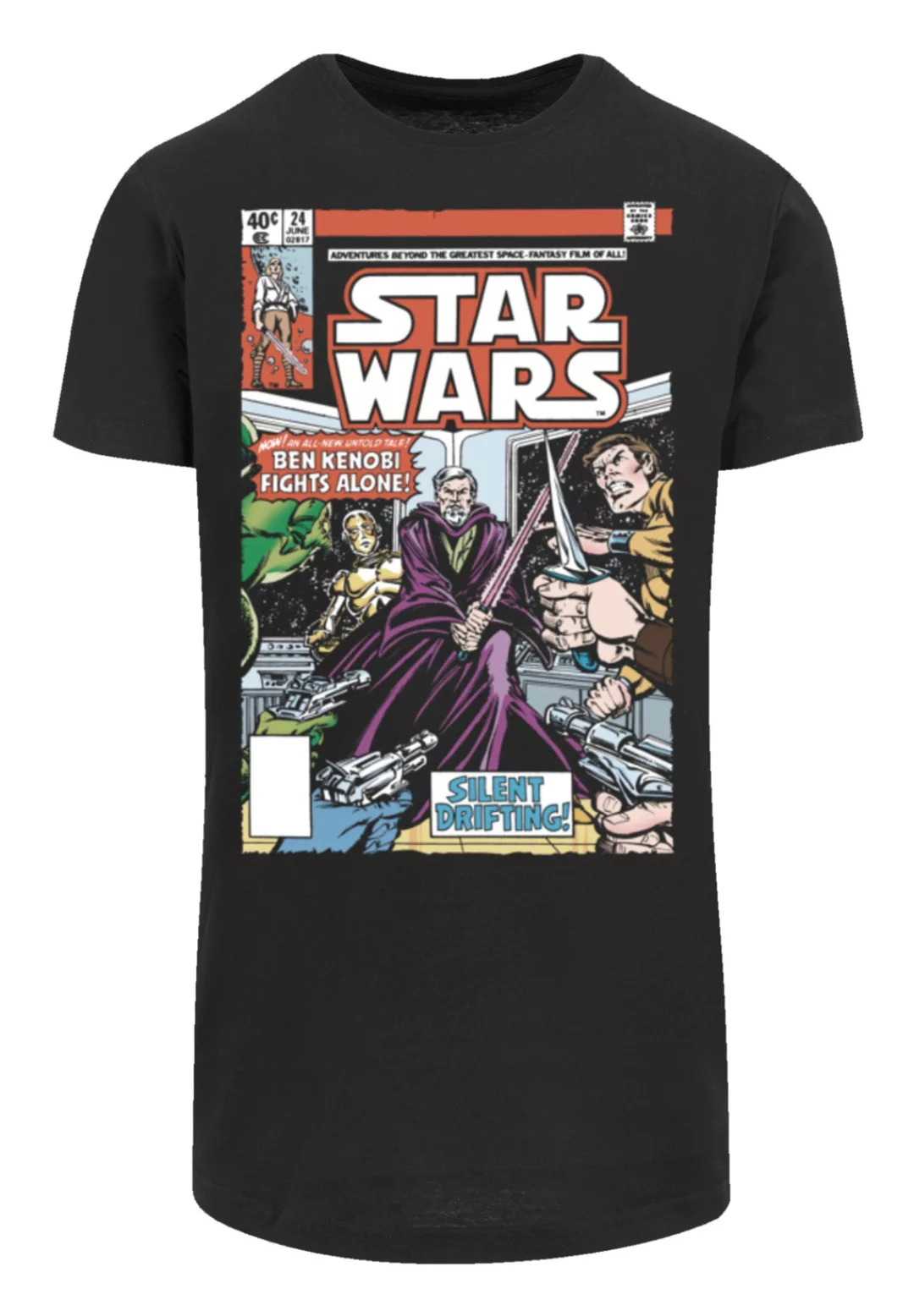 F4NT4STIC T-Shirt "Star Wars Ben Kenobi Fights Alone", Premium Qualität günstig online kaufen