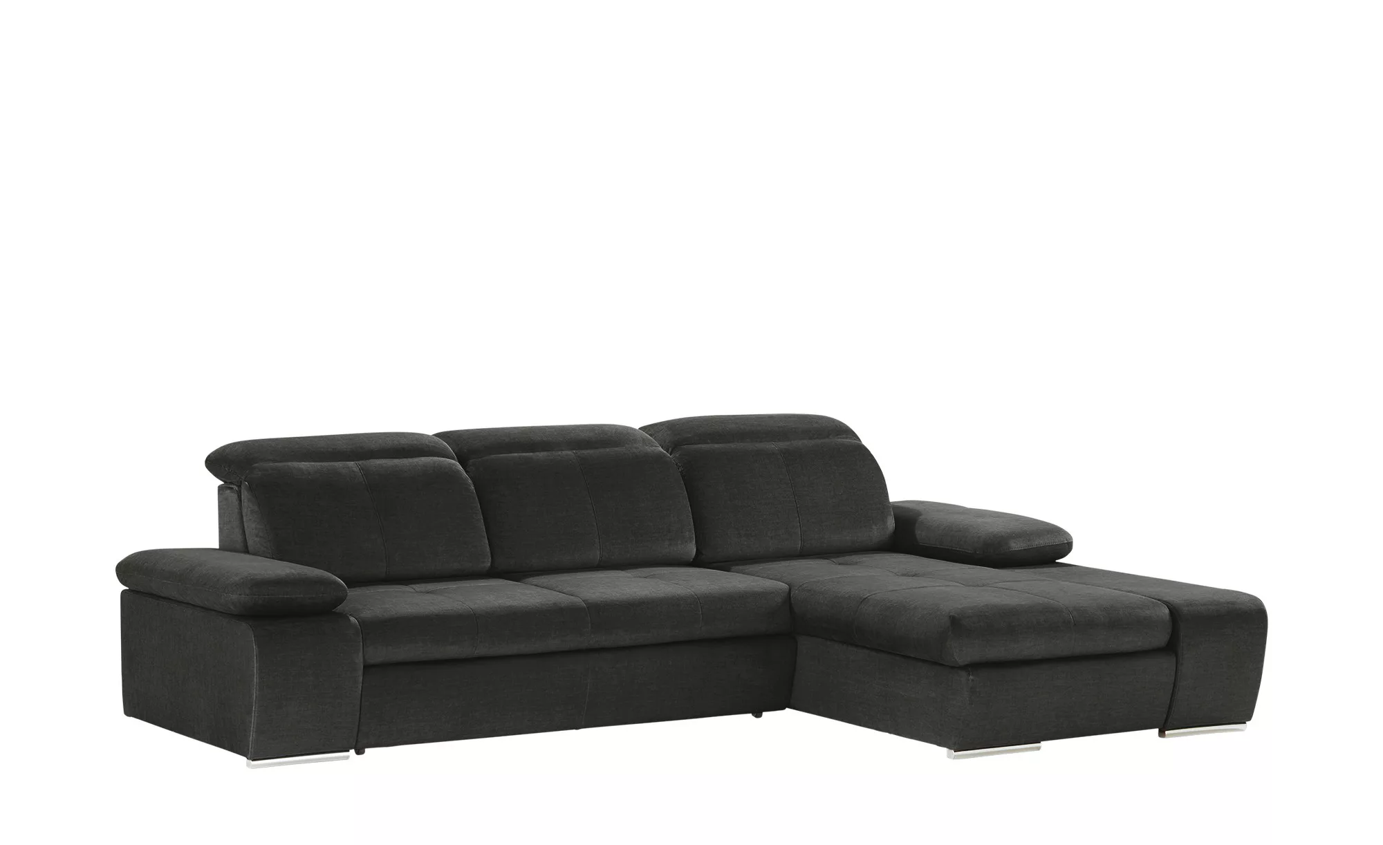 switch Ecksofa aus Mikrofaser Avilla ¦ schwarz ¦ Maße (cm): B: 285 H: 86 T: günstig online kaufen