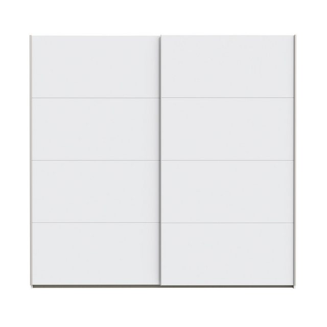 FORTE Schiebetürenschrank in weiss - 220,1x210,5x61,2cm (BxHxT) günstig online kaufen