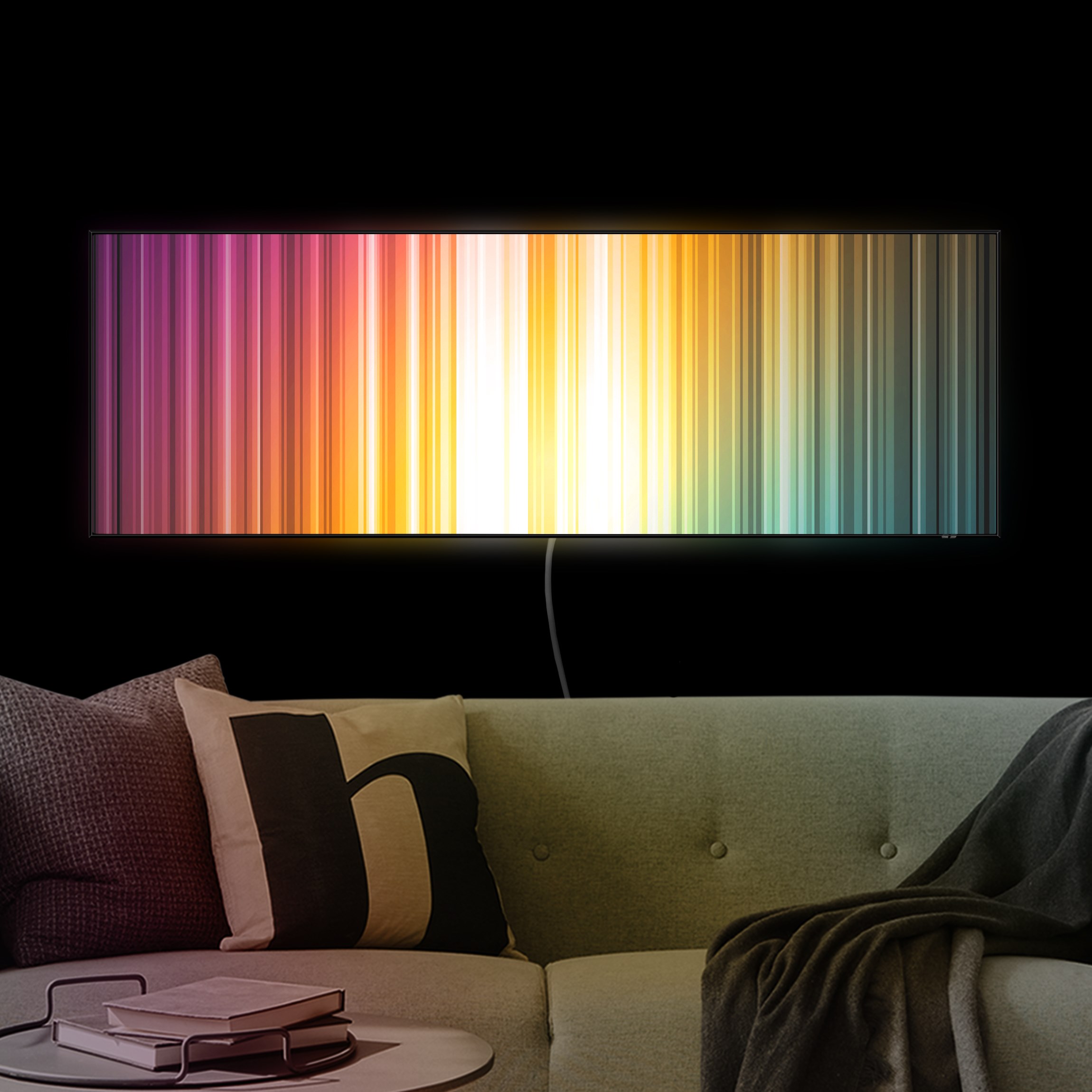 LED-Wechselbild Rainbow Light günstig online kaufen