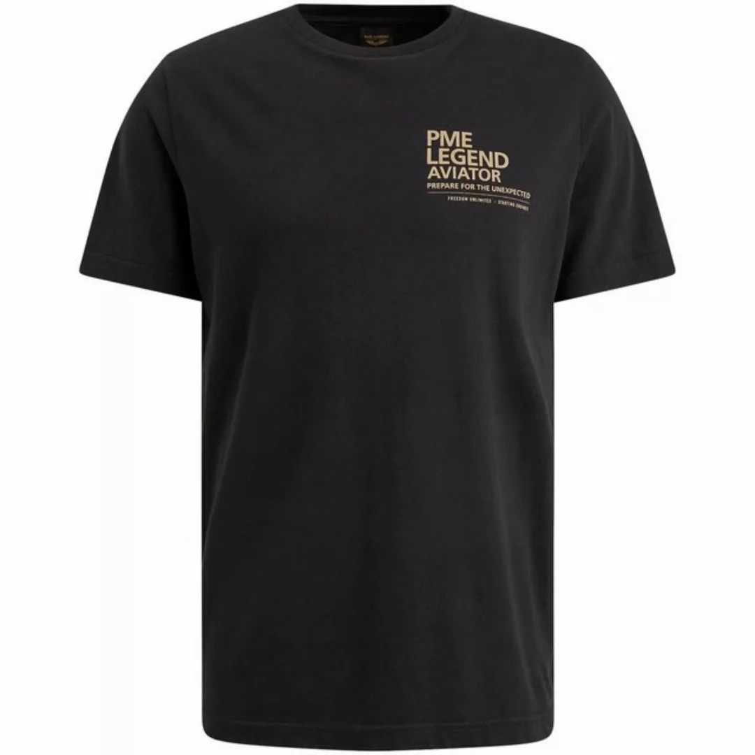 PME LEGEND Kurzarmshirt Short sleeve r-neck single jersey günstig online kaufen