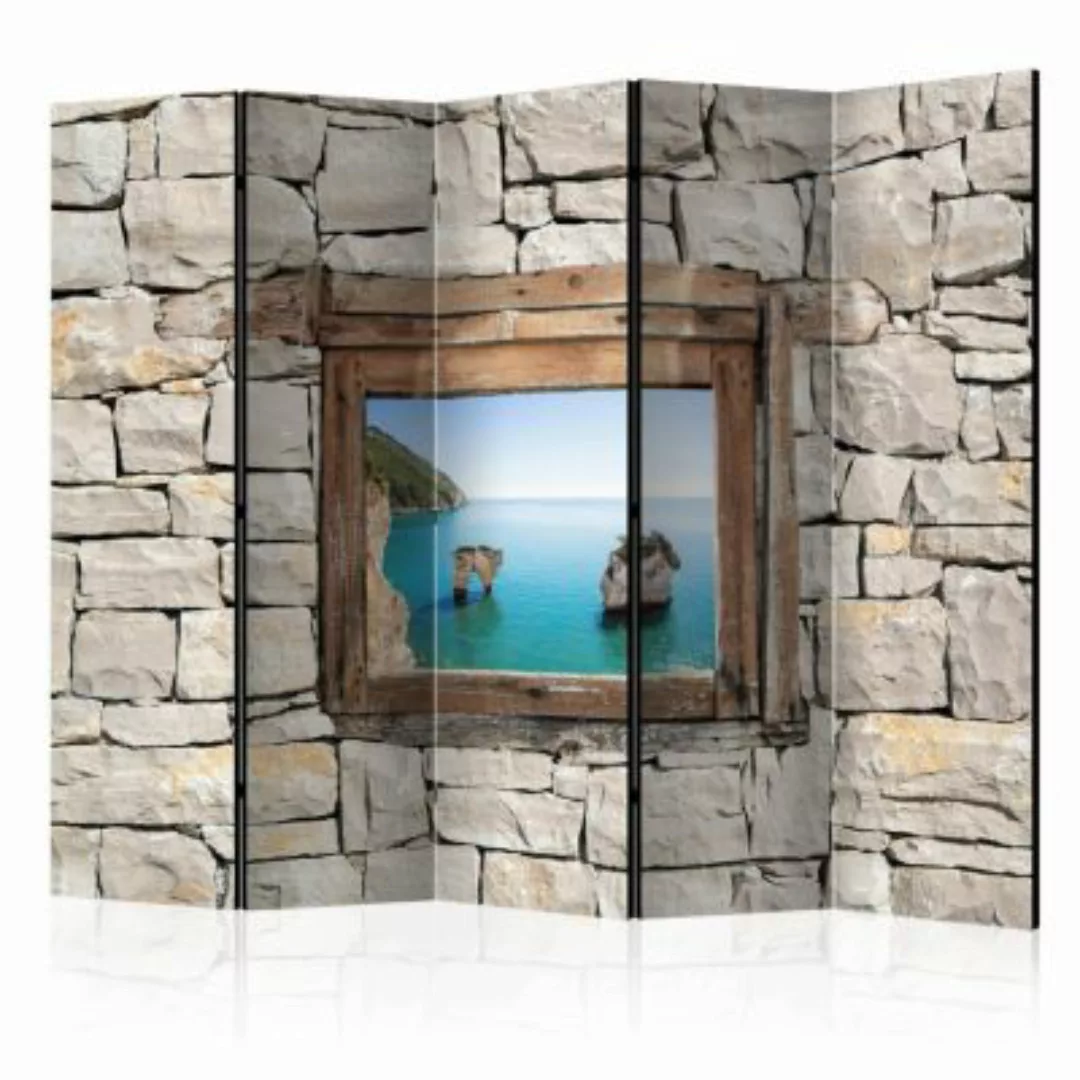 artgeist Paravent Zagare Bay II [Room Dividers] mehrfarbig Gr. 225 x 172 günstig online kaufen