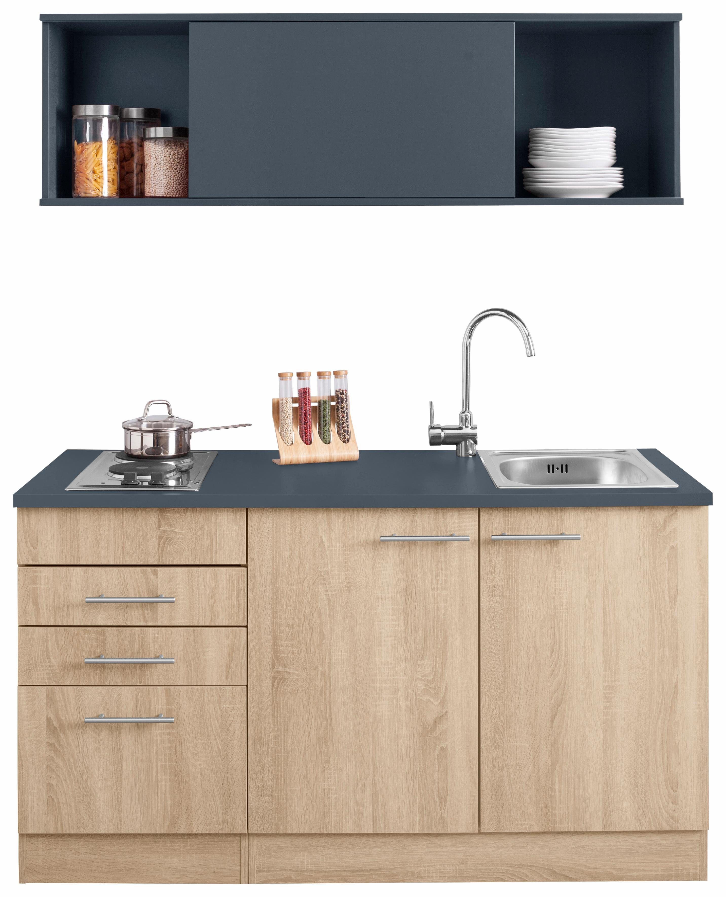 OPTIFIT Pantryküche "Mini", Breite 150 cm, mit Kochfeld und Einbau-Spülbeck günstig online kaufen