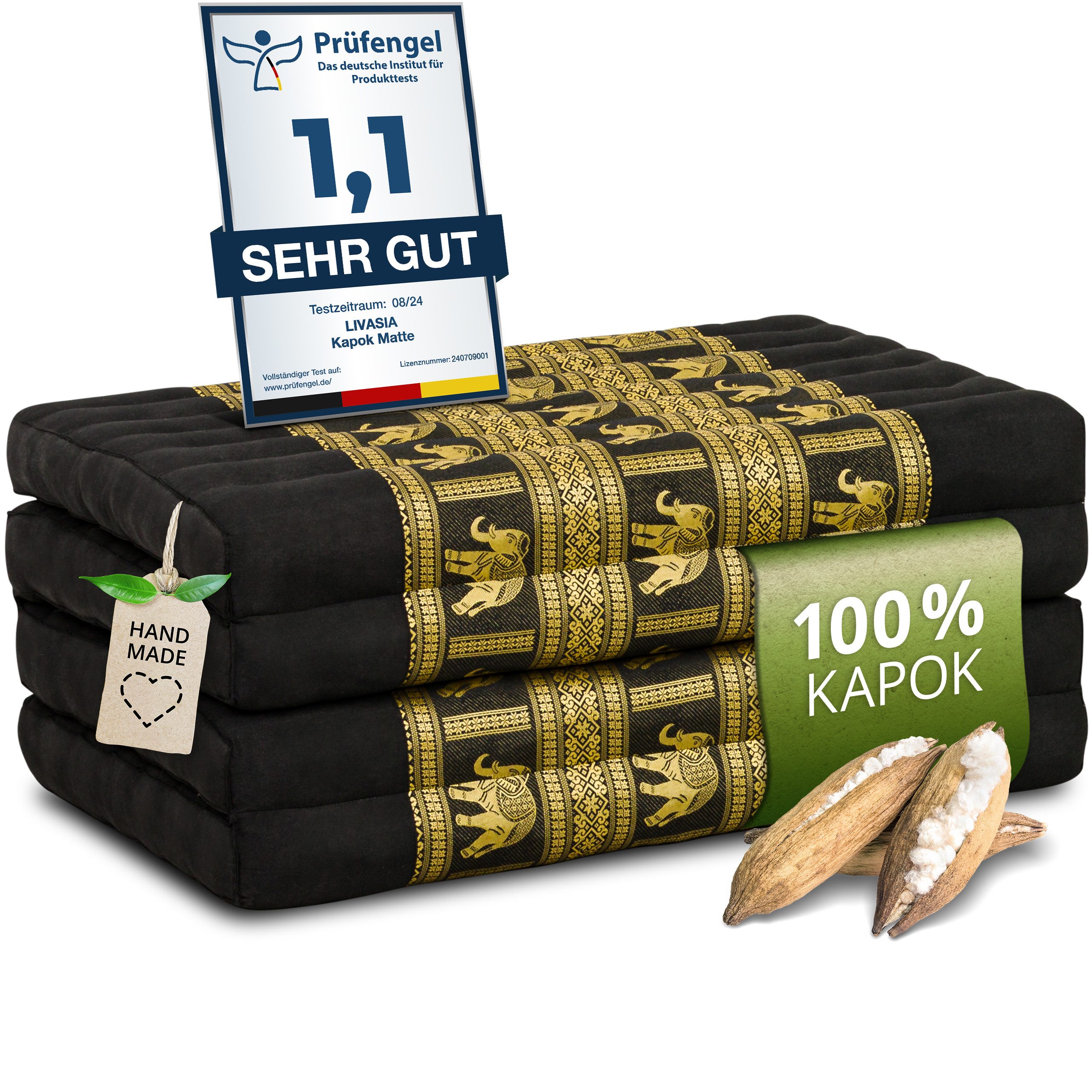 Klappmatratze Klappmatratze 80 cm (Deluxe) vegan und günstig online kaufen