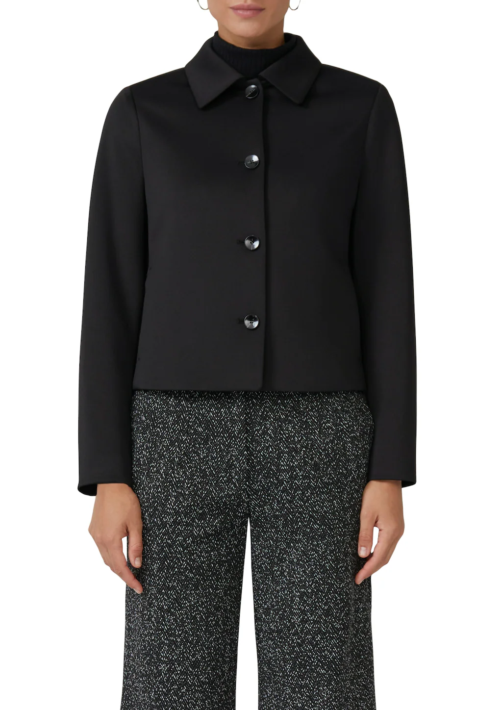 s.Oliver BLACK LABEL Hemdjacke, mit Hemdkragen günstig online kaufen
