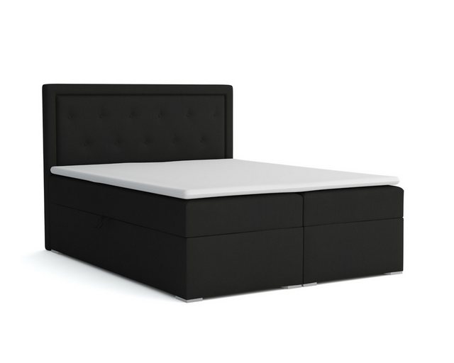 Deine Möbel 24 Boxspringbett PABLO Boxspring Komplettbett Polsterbett Bonel günstig online kaufen